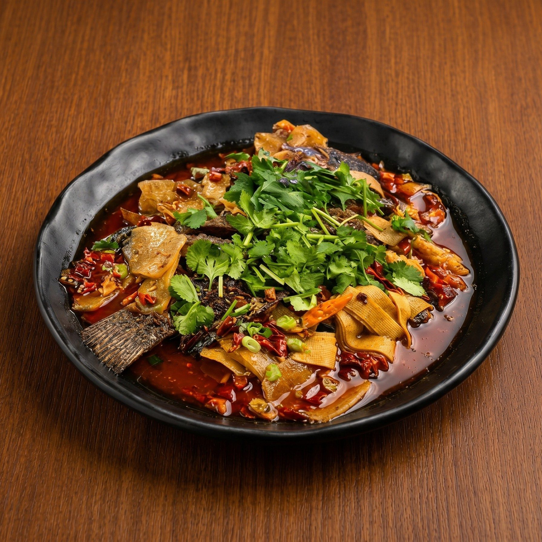 Szechuan Braised Whole Fish / 烤鱼.