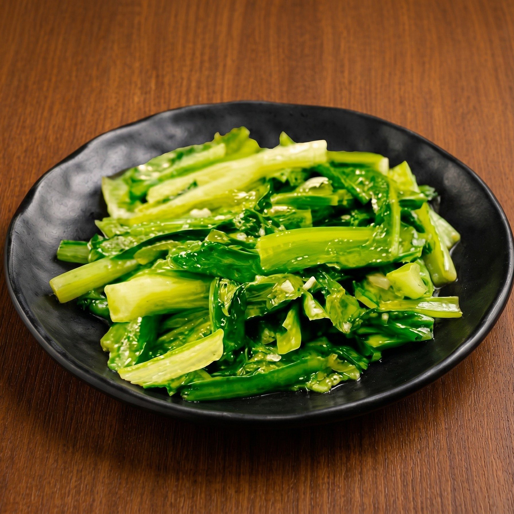 Seasonal Green with Garlic Stir-Fried / 蒜茸时菜.