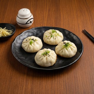 Pork Pan-Fried Bun / 鲜肉生煎包